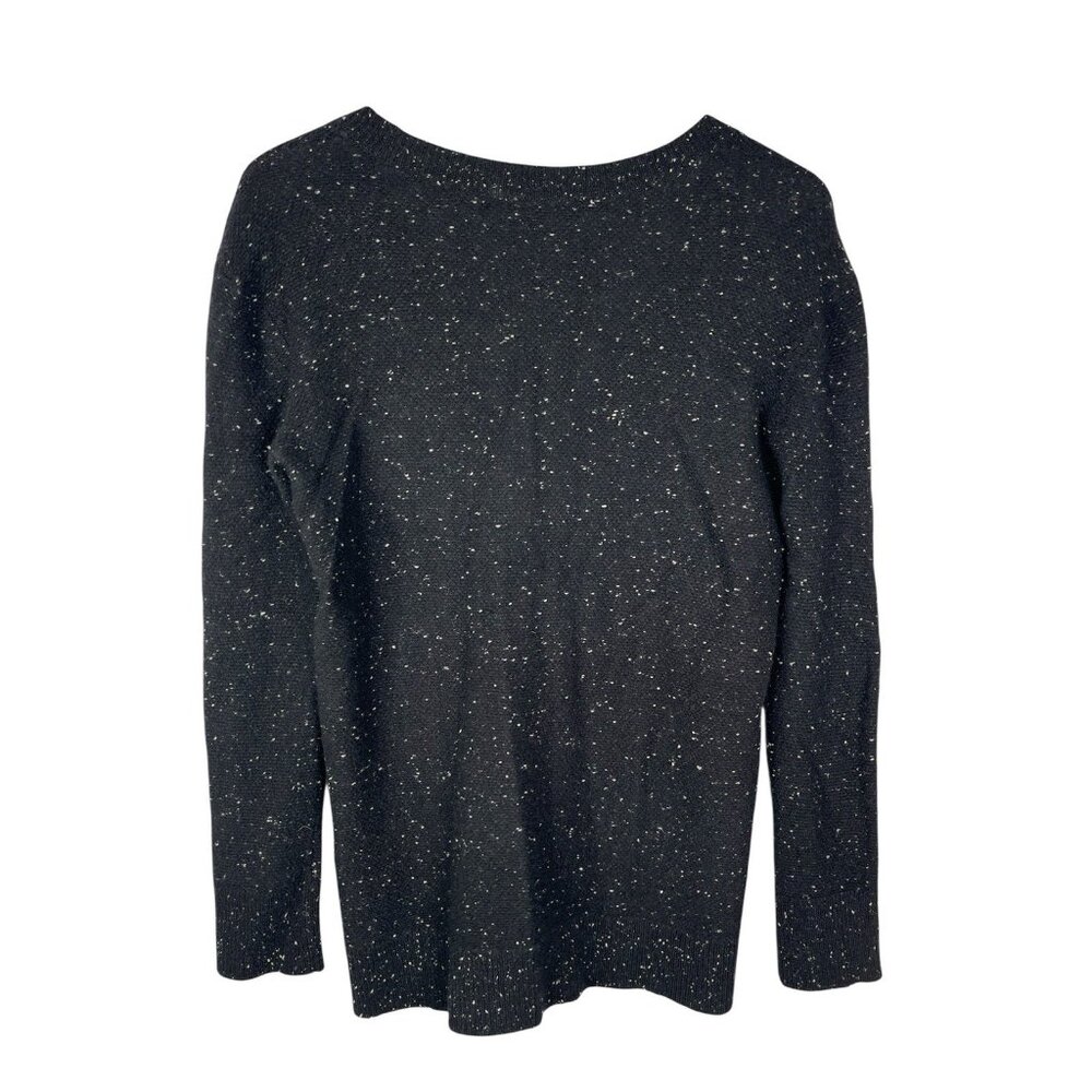 RAG & BONE Women's Black White Speckled Cashmere V-Neck Cardigan Sweater XS - Picture 5 of 5
